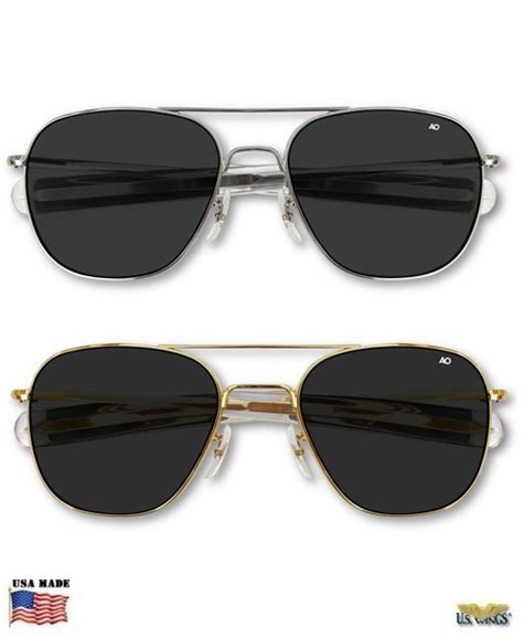 ao aviator sunglasses military issue.